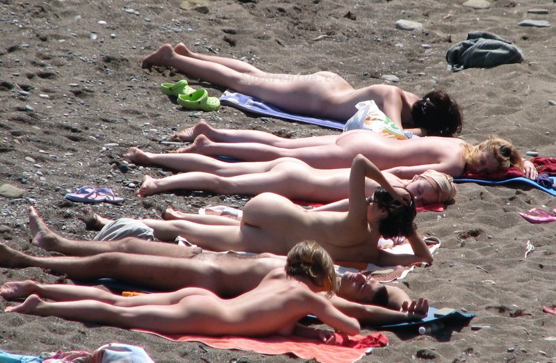 sex on the beach recipe Gorgeous nudist chicks get caught on voyeur's camera