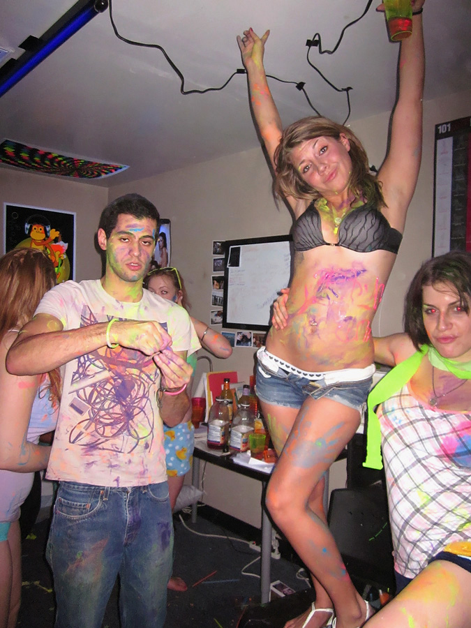 Hot Rave Orgy - college orgy Check out these hot ass college dorm room black out rave sex  party